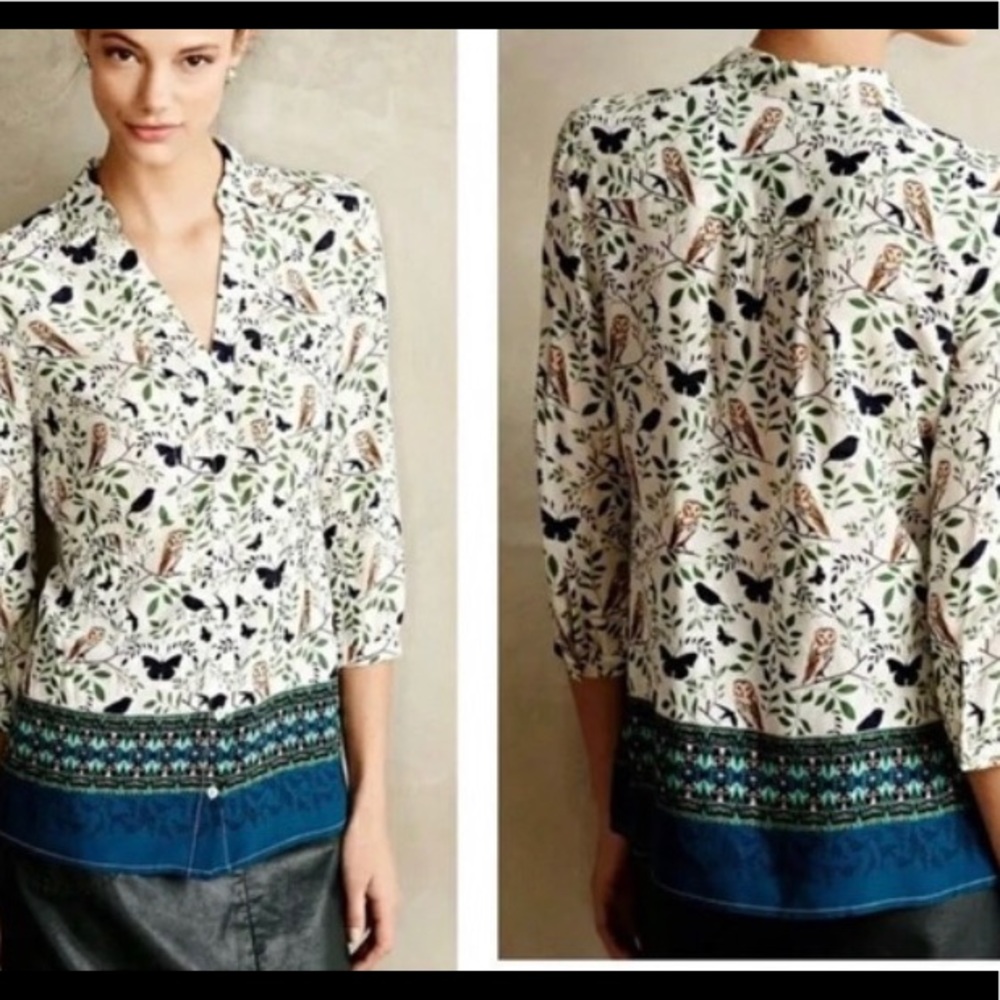 Maeve Woodland Owl Top